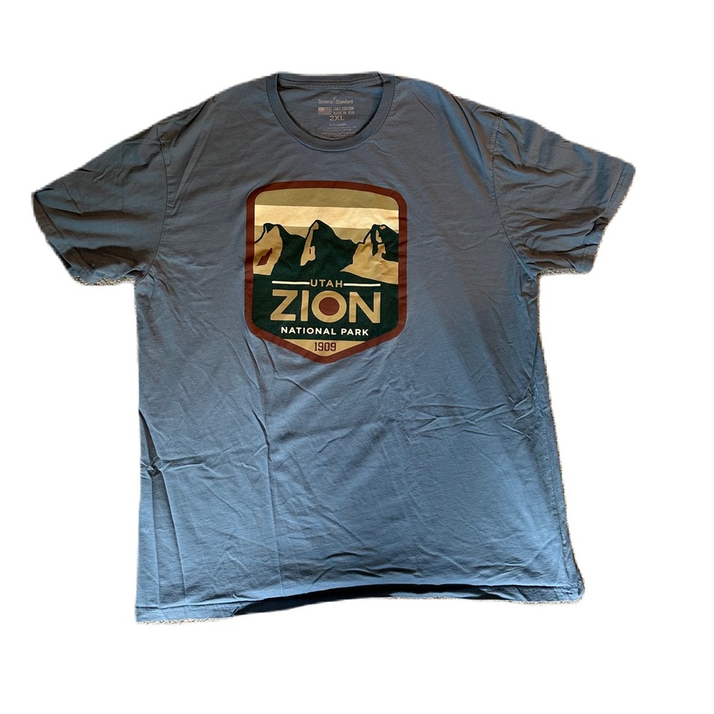 Zion National Park T-shirt, XXL